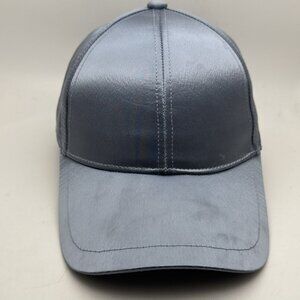 WYETH Baseball Cap Hat Women's Shimmering Blue Gray Polyester Adjustable O/S